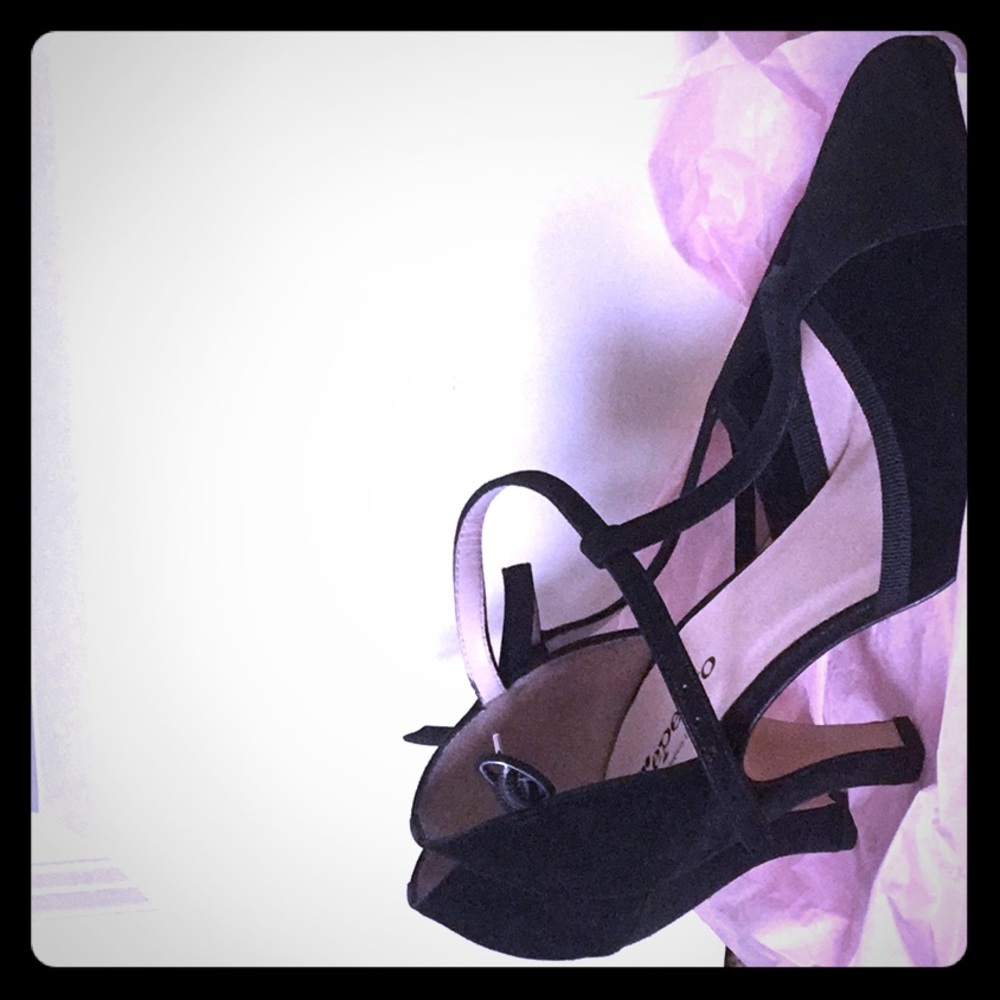Black high heels